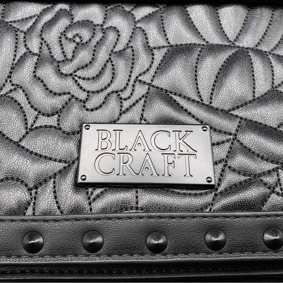 BlackCraft Cult Charlotte Spider Web Quilt Clutch - Picture 4 of 7